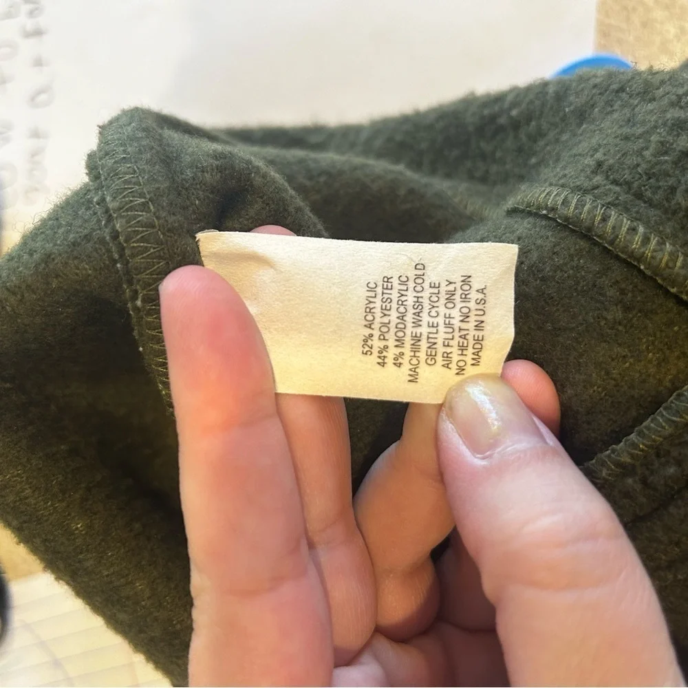 Tasha Polizzi Dark Pine Green Fleece Jacket for Saddleblanket Co. - Picture 7 of 10